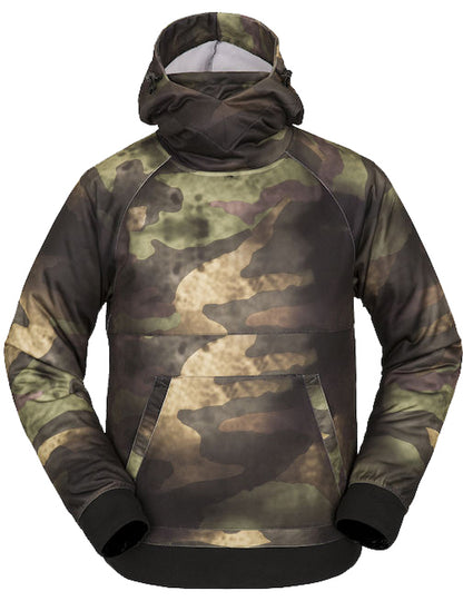 Volcom Hydro Riding Pullover Fleece in Camouflage