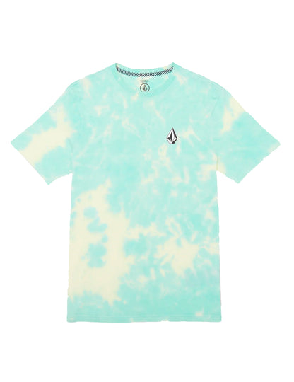 Volcom Iconic Stone Dye Short Sleeve T-Shirt in Ice