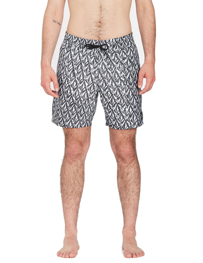 Volcom J Hager Trunk 17 Elasticated Boardshorts in White