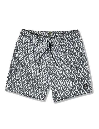 Volcom J Hager Trunk 17 Elasticated Boardshorts in White