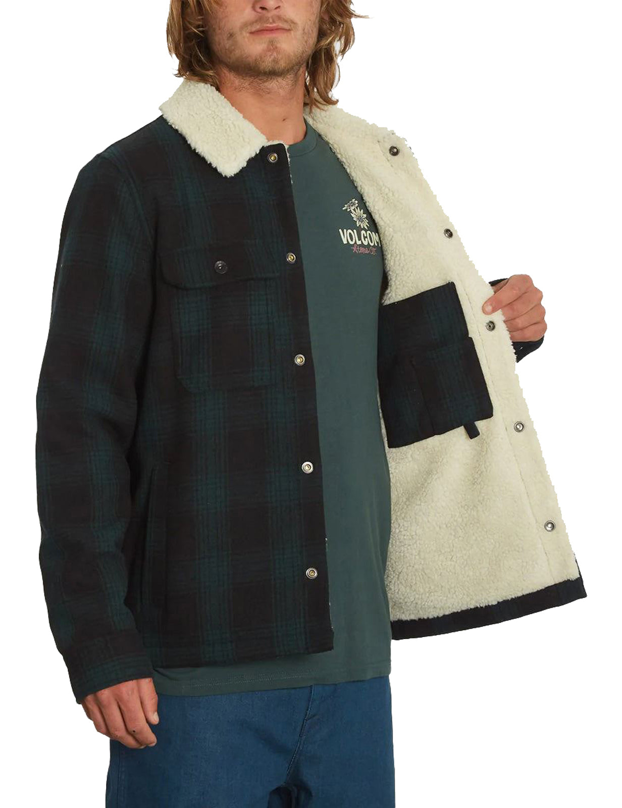 Volcom Keaton Jacket in Plaid