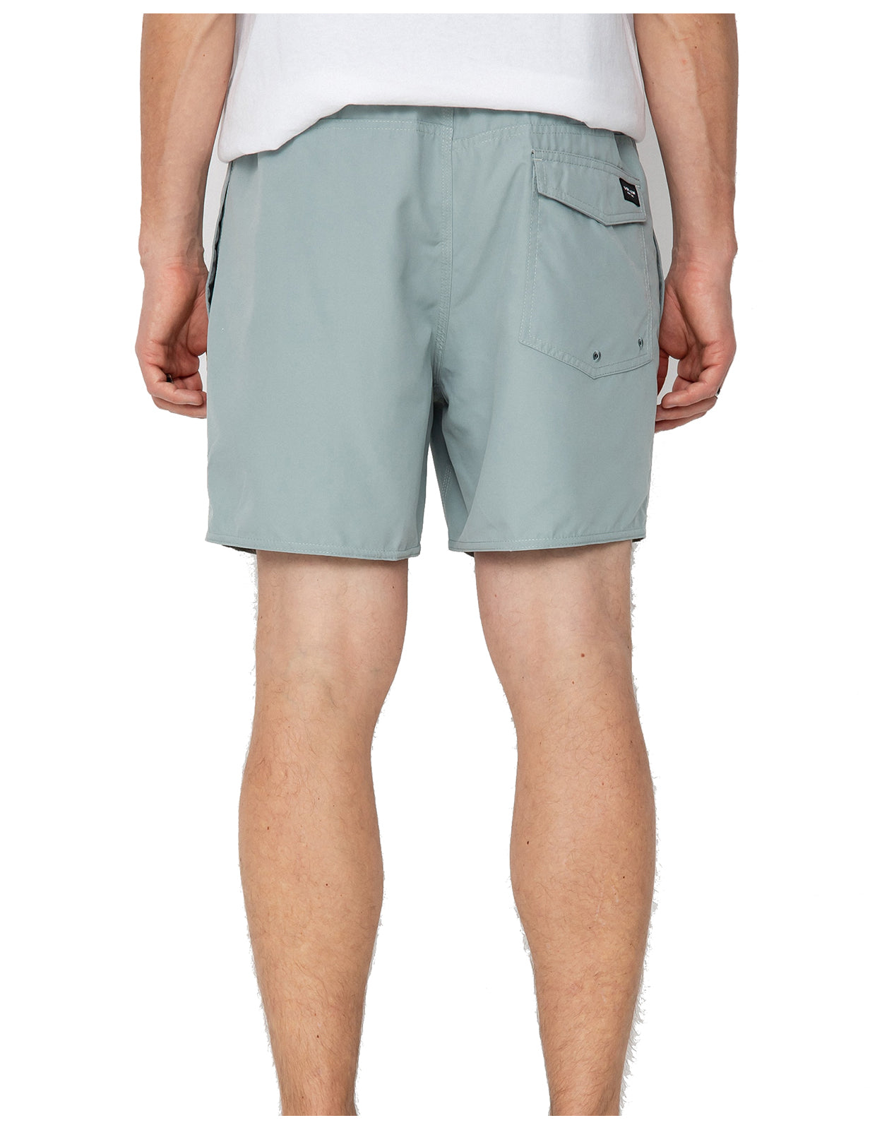 Volcom Lido Solid Trunk 16 Elasticated Boardshorts in Abyss