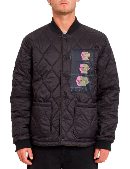 Volcom Lookster Jacket in Black Combo