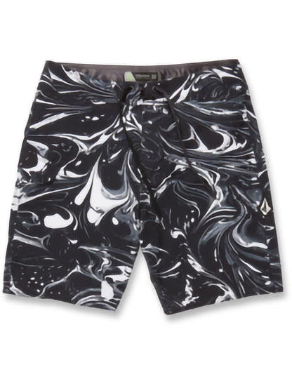 Volcom Marble Mod 19 Boardshorts in Black