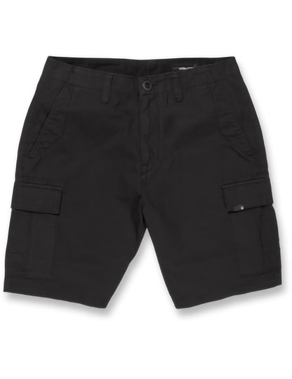 Volcom March Cargo Shorts in Black