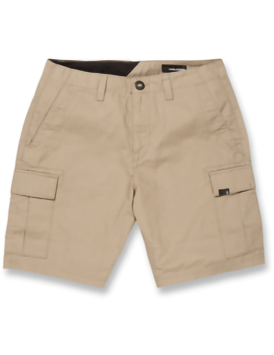 Volcom March Cargo Shorts in Khaki