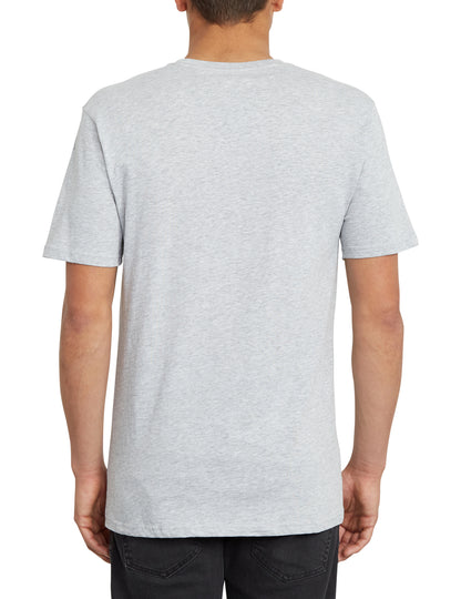 Volcom New Euro Short Sleeve T-Shirt in Heather Grey