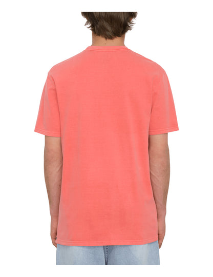 Volcom Nu Sun PW Short Sleeve T-Shirt in Washed Ruby