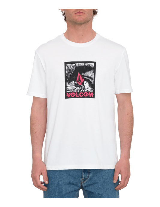 Volcom Occulator Short Sleeve T-Shirt in White