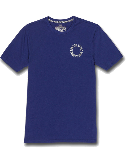 Volcom Opper Loose Fit Short Sleeve T-Shirt in Blueprint