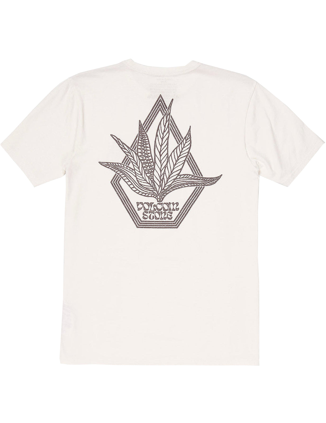 Volcom Perennial Short Sleeve T-Shirt in Off White