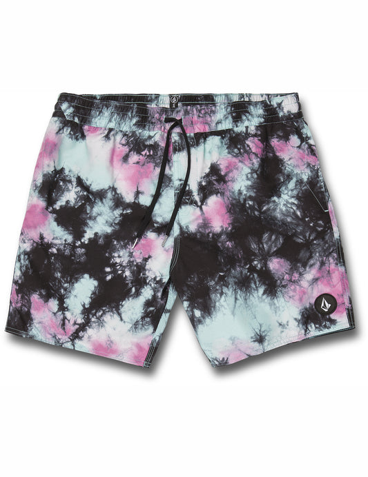 Volcom Poly Party Trunk 17 Elasticated Boardshorts in Antigua Sand