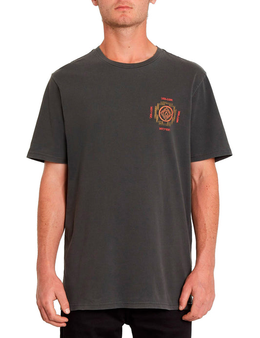 Volcom Psychonic Short Sleeve T-Shirt in Black