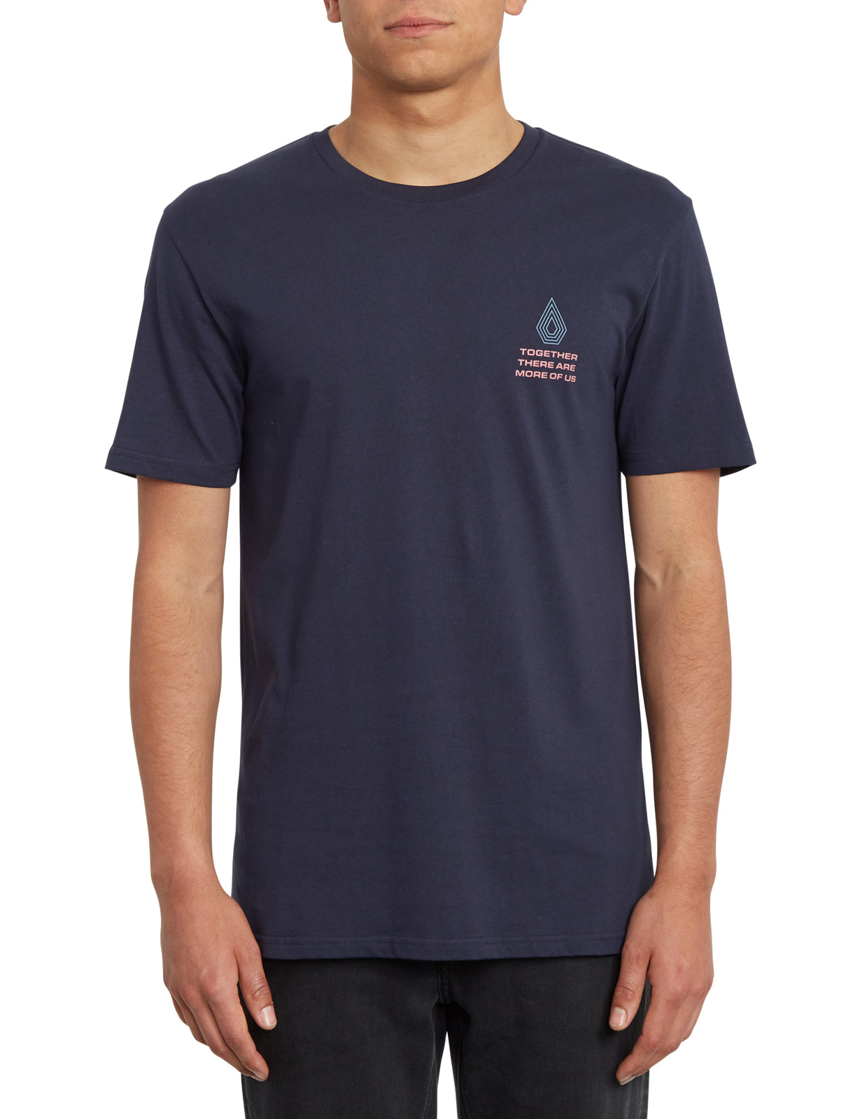 Volcom Radiation Short Sleeve T-Shirt in Navy