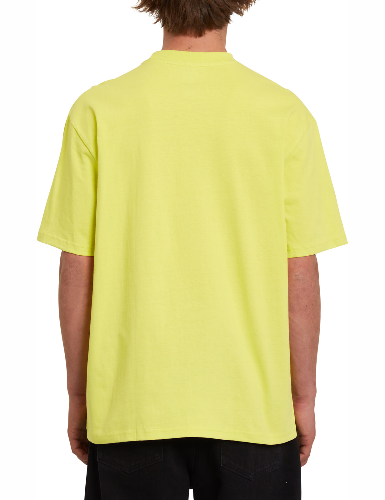 Volcom Razor Loose Fit Short Sleeve T-Shirt in Limeade