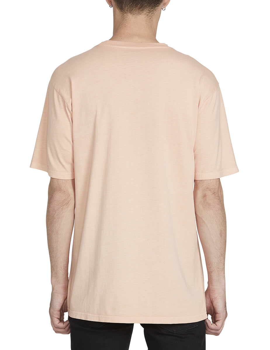 Volcom Reacher Short Sleeve T-Shirt in Reef Pink