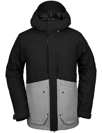 Volcom Scortch Snow Jacket in Heather Grey