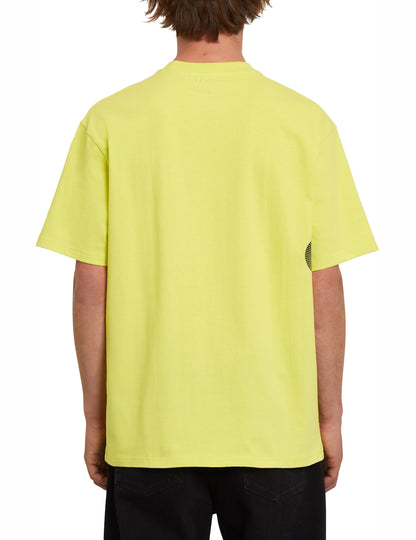 Volcom Shattered Loose Fit Short Sleeve T-Shirt in Limeade