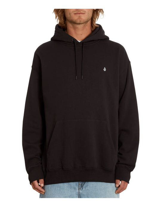 Volcom Single Stone Pullover Hoody in Black