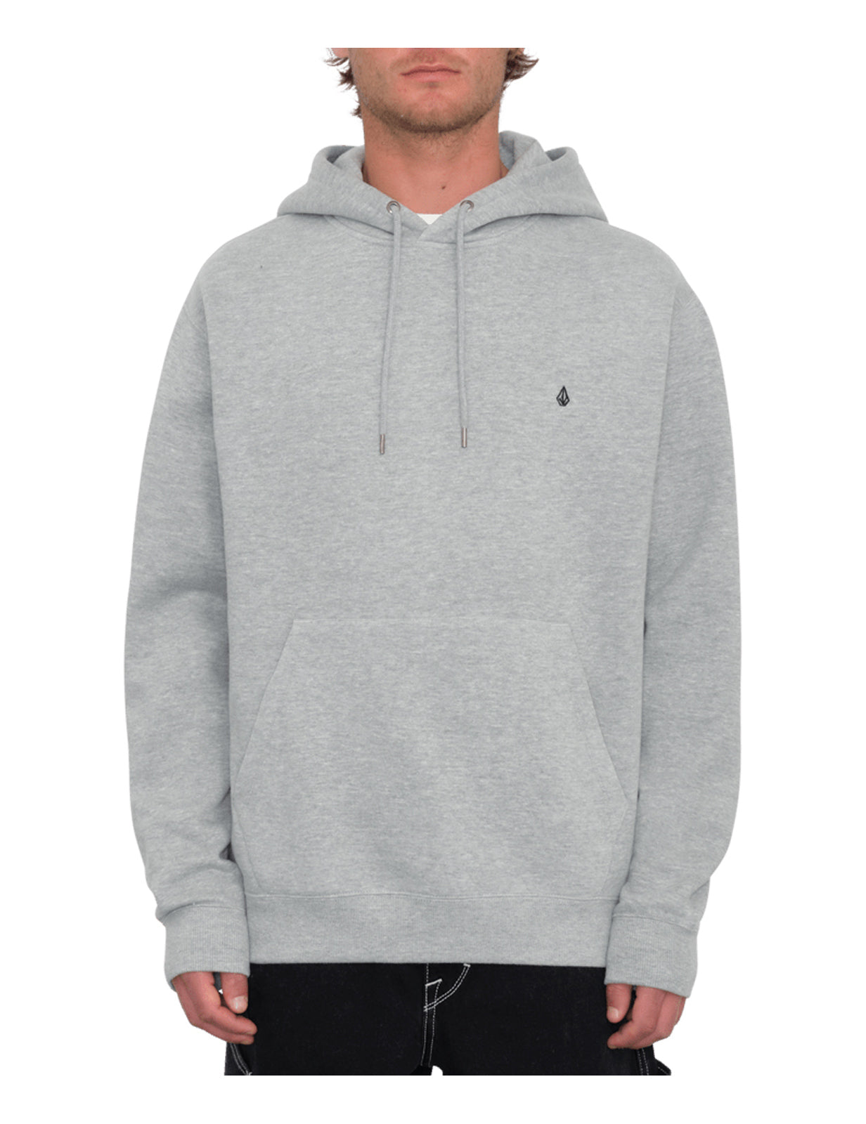 Volcom Single Stone Pullover Hoody in Heather Grey