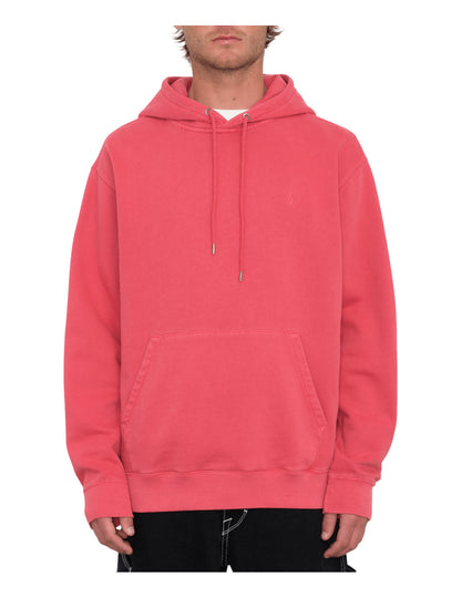 Volcom Single Stone Pullover Hoody in Washed Ruby