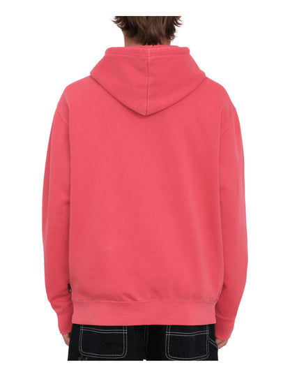 Volcom Single Stone Pullover Hoody in Washed Ruby