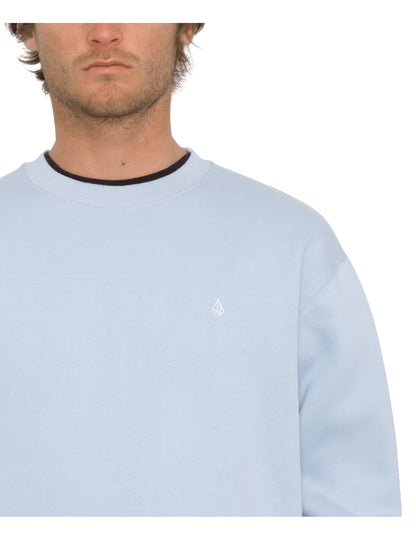 Volcom Single Stone Sweatshirt in Celestial Blue