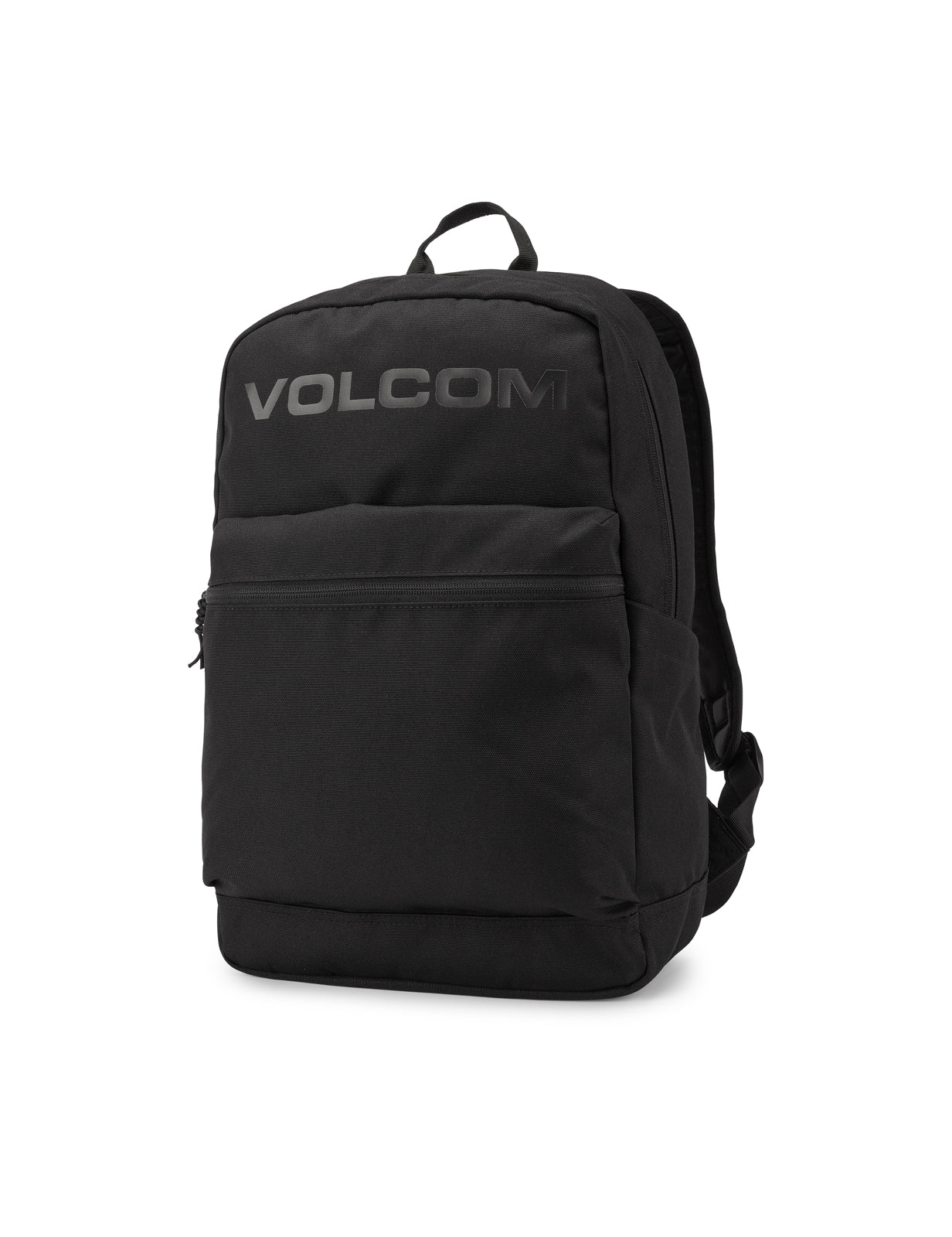 Volcom Skool Backpack in Black On Black