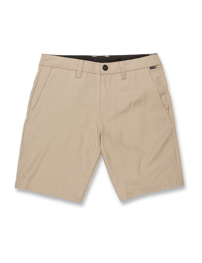 Volcom Slub Frickin Cross Shred 20 Shorts in Khaki