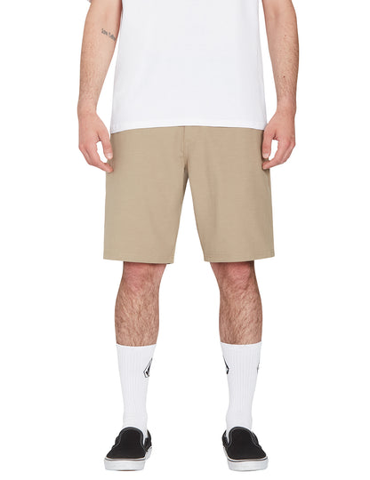 Volcom Slub Frickin Cross Shred 20 Shorts in Khaki