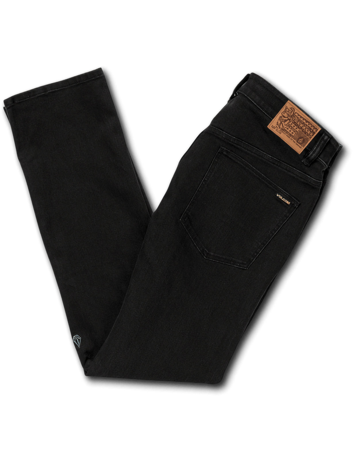 Volcom Solver Denim Jeans in Black Out