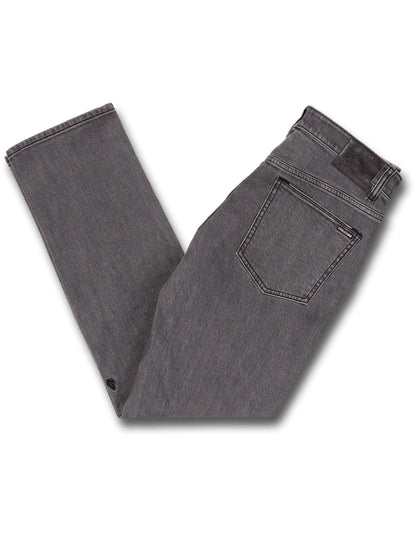 Volcom Solver Denim Jeans in Easy Enzyme Grey