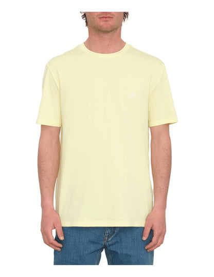 Volcom Stone Blanks Short Sleeve T-Shirt in Aura Yellow