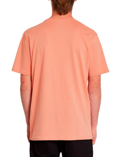 Volcom Stone Blanks Short Sleeve T-Shirt in Clay Orange