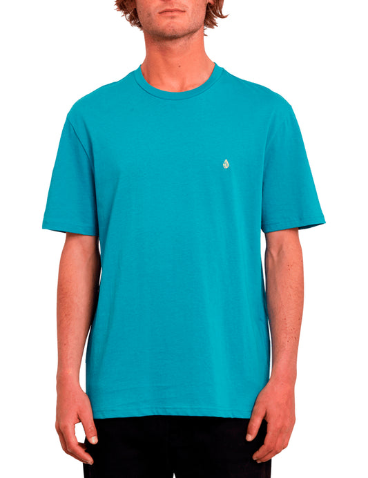 Volcom Stone Blanks Short Sleeve T-Shirt in Niagara