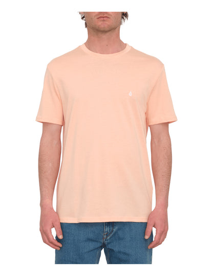 Volcom Stone Blanks Short Sleeve T-Shirt in Salmon