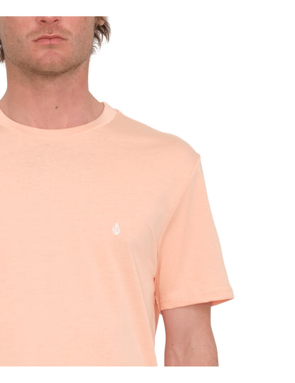 Volcom Stone Blanks Short Sleeve T-Shirt in Salmon