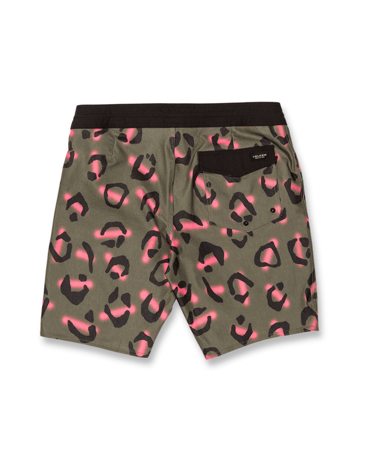 Volcom Stone Party Animals Stoney 19 Boardshorts in Military