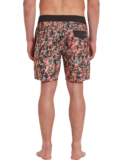 Volcom Stoney Trunk 17 Elasticated Boardshorts in Misty Rose