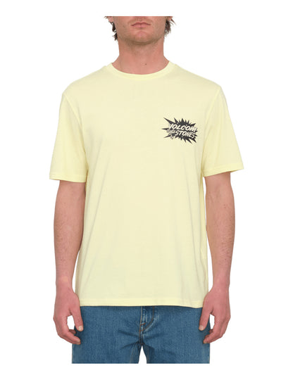 Volcom Strange Relics Short Sleeve T-Shirt in Aura Yellow