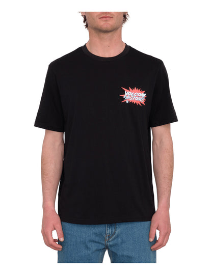 Volcom Strange Relics Short Sleeve T-Shirt in Black