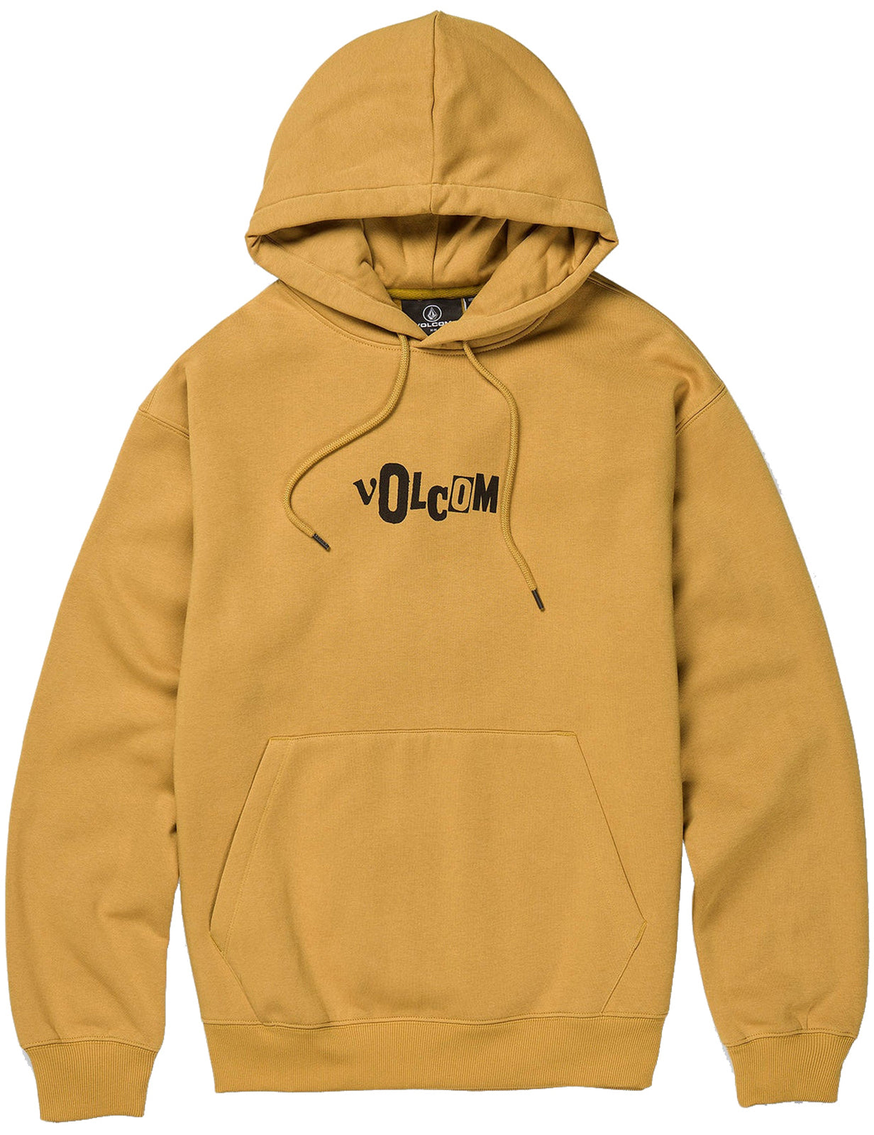 Volcom Strikehood Pullover Hoody in Honey Gold