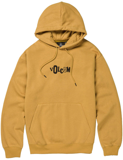 Volcom Strikehood Pullover Hoody in Honey Gold