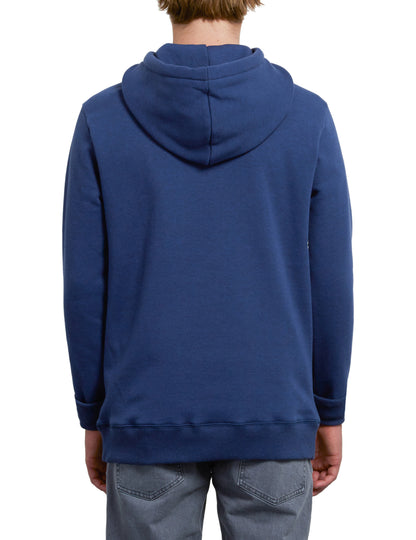 Volcom Supply Stone Pullover Hoody in Matured Blue