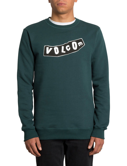 Volcom Supply Stone Sweatshirt in Evergreen