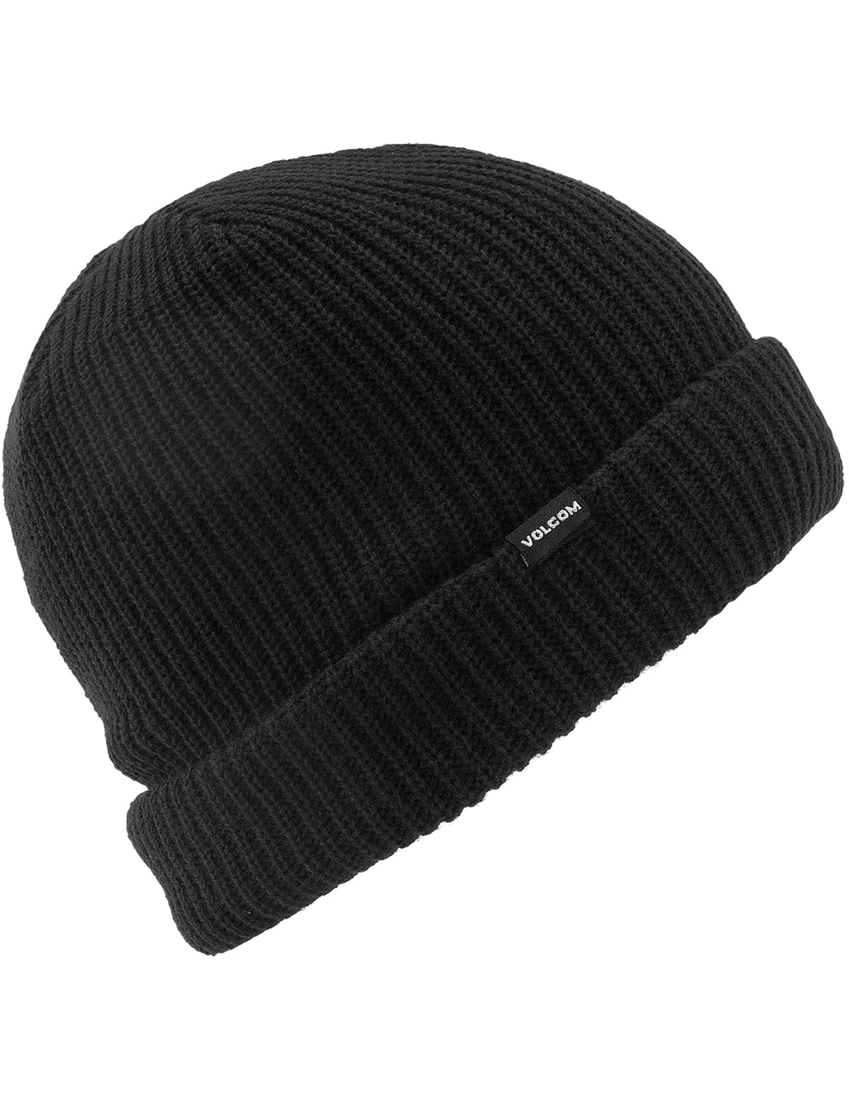 Volcom – Gefütterte Beanie-Mütze „Sweep“ in Schwarz