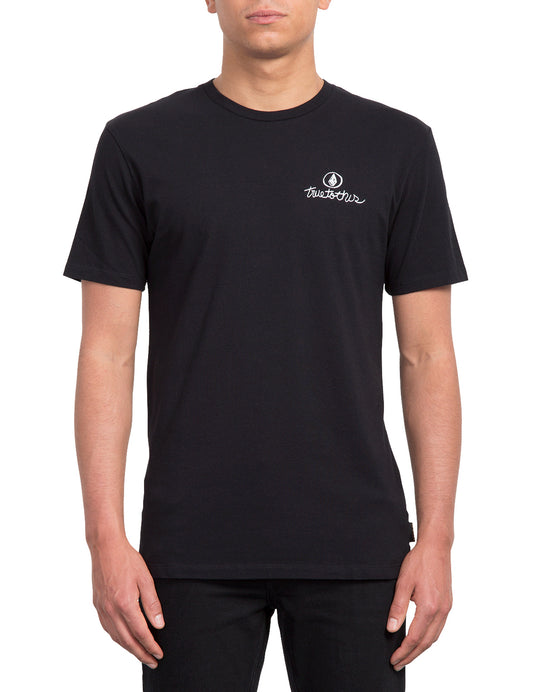 Volcom The Garden Kerr Fa T Tim Kerr Short Sleeve T-Shirt in Black