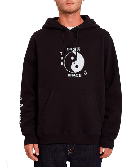 Volcom Transient Waves Pullover Hoody in Black