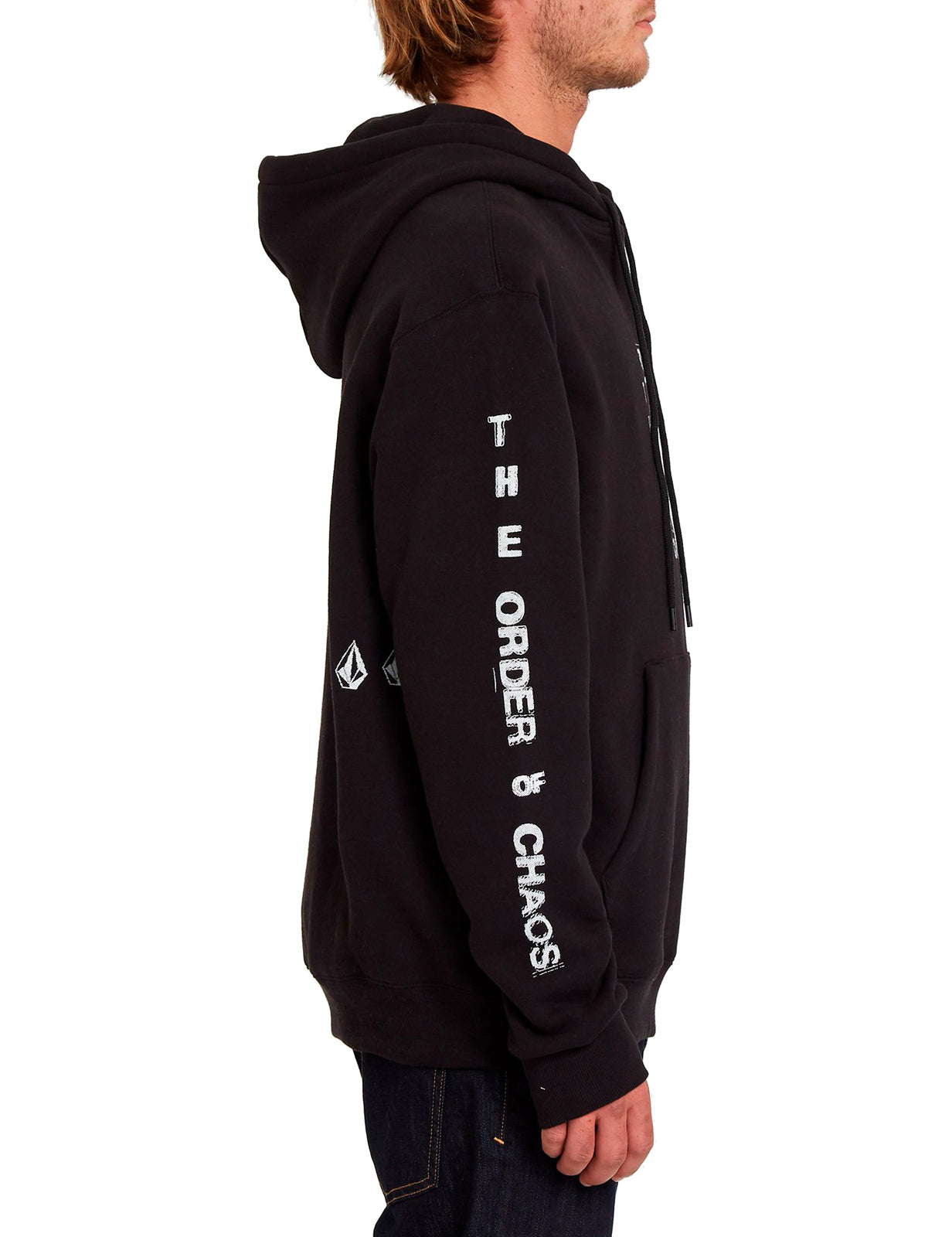 Volcom Transient Waves Pullover Hoody in Black