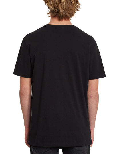 Volcom Trap Lightweight Short Sleeve T-Shirt in Black